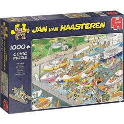 Puzzel Jan van Haasteren Sluizen 1000 stukjes - Plenty Gifts Spellen