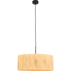 Steinhauer hanglamp Sparkled light - zwart - metaal - 50 cm - E27 fitting - 3754ZW
