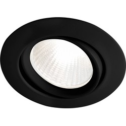 Ben Oval Inbouwspot LED Zwart