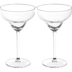 Set van 8x stuks cocktail/margarita glazen van 300 ml - Drinkglazen