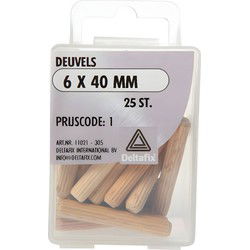 Deuvels 8 40mm 75st