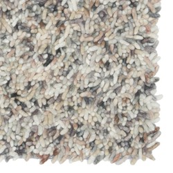 Wollen vloerkleed Stresa 01 - De Munk Carpets Grijs,Multicolor - 200 x 300 cm - (L)