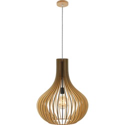 Steinhauer hanglamp Smukt - naturel - metaal - 50 cm - E27 fitting - 2697BE