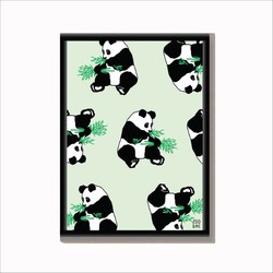 Dierenposter Panda - A3