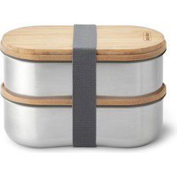Black+Blum Bento Box - 185x97x120mm - Leisteen