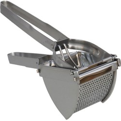 Gerimport Aardappelpers / puree pers - RVS - zilver - 29 cm - Fijne structuur - vaatwasser bestendig - Aardappelpersen