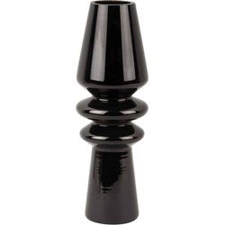 Vaas Sparkle Cone - Zwart - Ø9cm