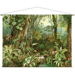 Tropisch regenwoud - 180 x 130 cm