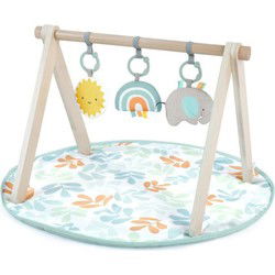 Sun Valley Speelkleed met houten speelboog met 3 afneembare speelgoedjes