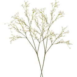 Kunstbloem - 4x - gipskruit tak - gebroken wit - 60 cm - Kunstbloemen