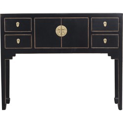 Fine Asianliving Chinese Sidetable Onyx Zwart - Orientique Collectie