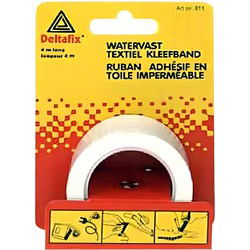 Watervast textband 38mmx4m wit
