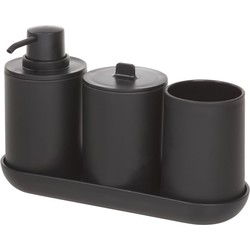 Set van 4 cade wastafelaccessoires