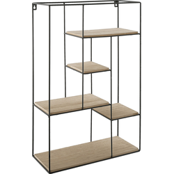 LAUREL  - Wandkast - Lichte houtkleur  - MDF