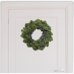 Groene dennenkrans 50 cm kerstversiering - Kerstkransen