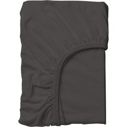 Nautica Jersey Katoenen Hoeslaken - 140x200 + 35 cm - Antraciet