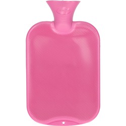 Warmtekruik roze roze paars 2 liter - Kruiken