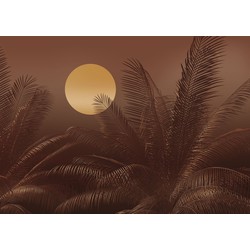Komar fotobehang Calypso terracotta bruin - 350 x 250 cm - 611210