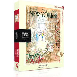 New York Puzzle Company Fietsenwinkel - 1000 stukjes