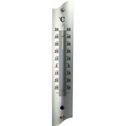 Talentools thermometer buiten - metaal - 22 cm - Buitenthermometers