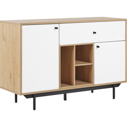 Beliani ITACA - Sideboard-Lichte houtkleur-Vezelplaat