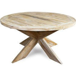Tuintafel Teak dia. 150