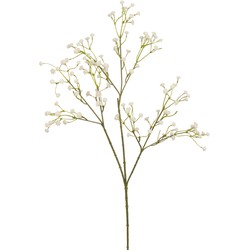 Kunstbloemen Gipskruid/Gypsophila takken gebroken wit 60 cm - Kunstbloemen