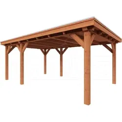 Trendhout douglas overkapping Siena, 590 x 415 cm