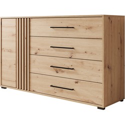 Meubella - Dressoir Adyson - Eiken - 138 cm