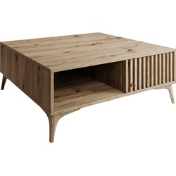 Meubella Salontafel Evy - Eiken - 80 cm