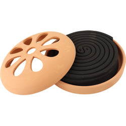HIXA Wierook Houder - Terracotta - Anti-Insecten - Set - Citronella - Spiraal - Anti Muggen