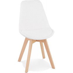LINETTE design stoel 56x48x82 cm Wit