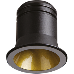 Landelijke LED Plafondspot - Ideal Lux Virus - Zwart - Inbouw - 4 x 4 x 4 cm