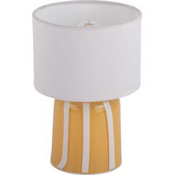 Tafellamp Verano - Heldergeel - 13.5x13.5x20cm