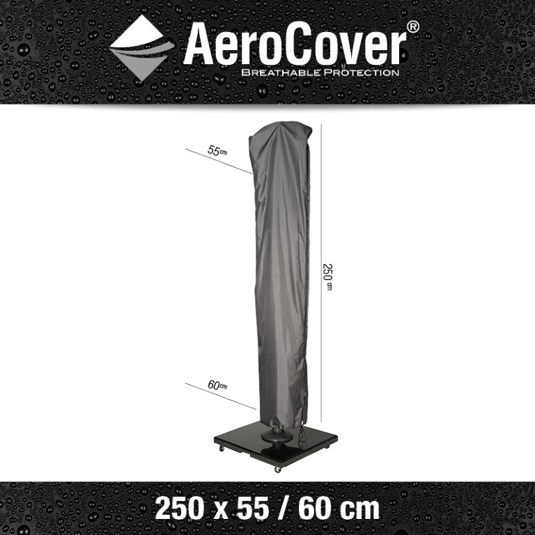 Parasolhoes 250x55-60cm - AeroCover - 