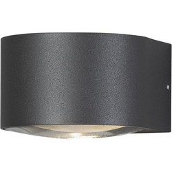 Gela wandlamp antraciet 6.5cm - Konstsmide