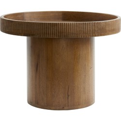 Bijzettafel Kalomo - Hout - Ø60cm