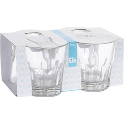 16x Waterglazen/drinkglazen 250 ml - Drinkglazen