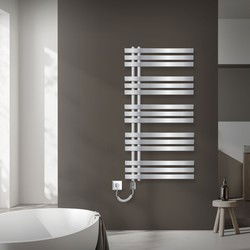 Badkamerradiator IJzer EM met verwarmingselement 900W 600x1200 mm Chroom