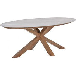 Scotland Tuintafel Napoli Sand 230x115 cm