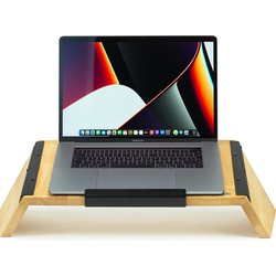 Industrial Living Laptopstandaard –Apple Macbook Pro/ Air/ Asus/ Lenovo/ HP/ Acer/ Microsoft Laptopstand – Ergonomisch Laptop Houder – Notebook Standaard– Universeel Laptop Verhoge