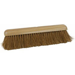Betra bezemkop - binnenbezem - bruin - FSC hout/kokos - 40 cm - Bezem