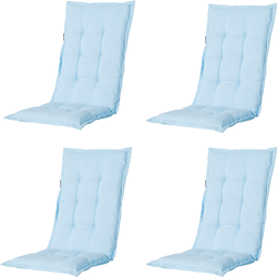 Madison -  Tuinstoelkussen Hoge Rug Panama skyway - Ca. 123x50 cm - Set van 4