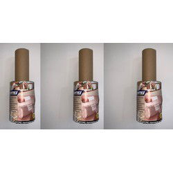 3 Rollen van 200 Meter Folie op Handrol 12 cm breed