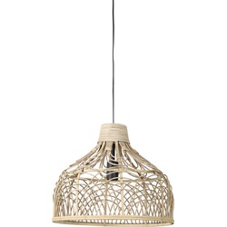 Light & Living - Hanglamp POCITA - Ø42x35cm - Bruin