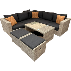 Houston loungeset 6-delig Off White