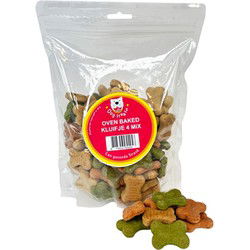 DOG TREATZ OVEN BAKED KLUIFJE 4 MIX 600 GR