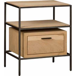 Tower living Pineto sidetable  1drw. + open 55x40x70
