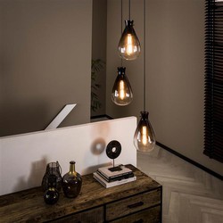Hoyz - Hanglamp Nugget Shaded - 3 Lampen - hangend - Industrieel