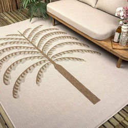 Buitenkleed Breeze jute - Interieur05 Beige,Naturel - Polypropyleen - 200 x 290 cm - (L)